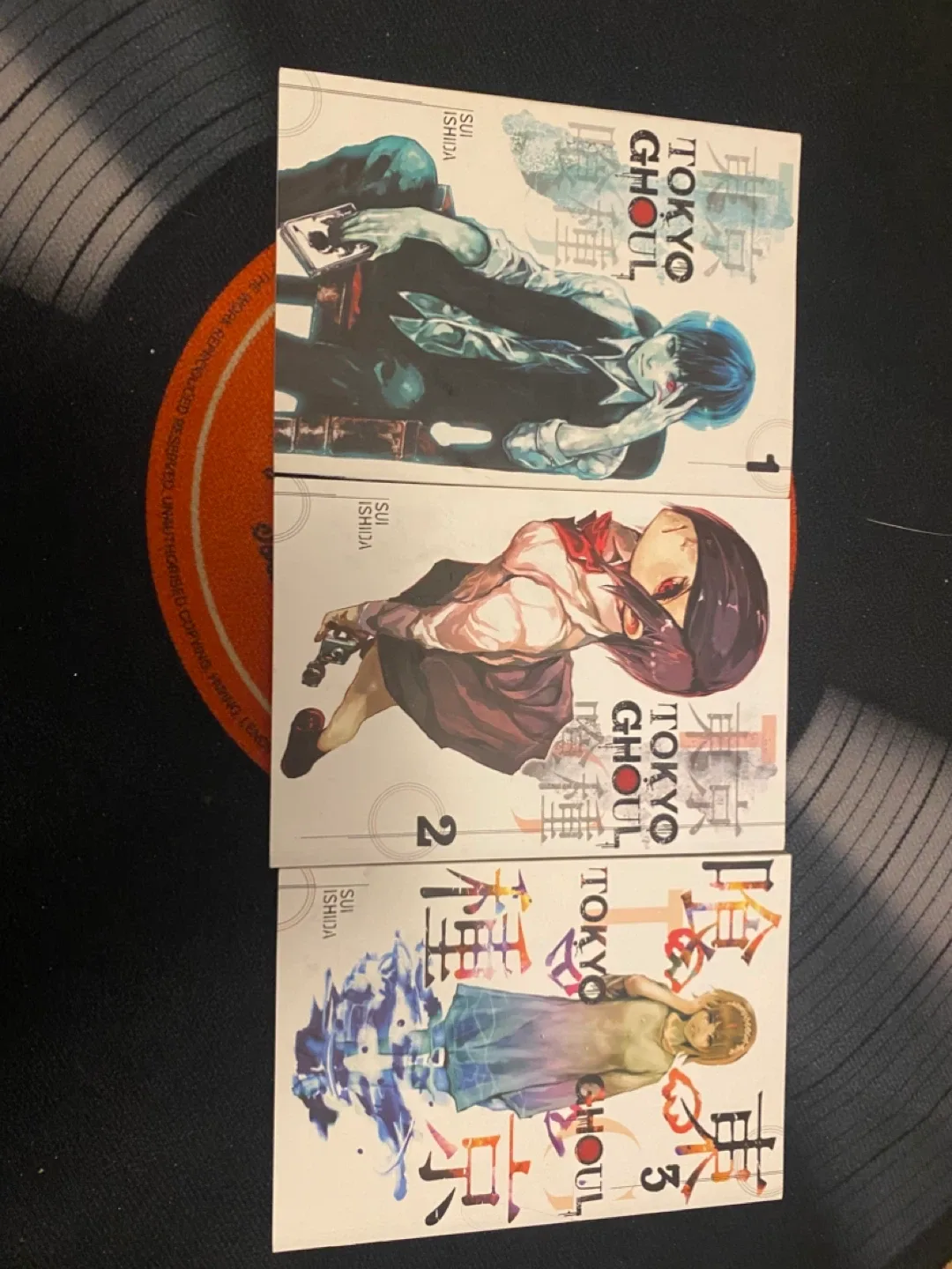 Tokyo Ghoul Manga Volumes 1-3 by Sui Ishida thumbnail