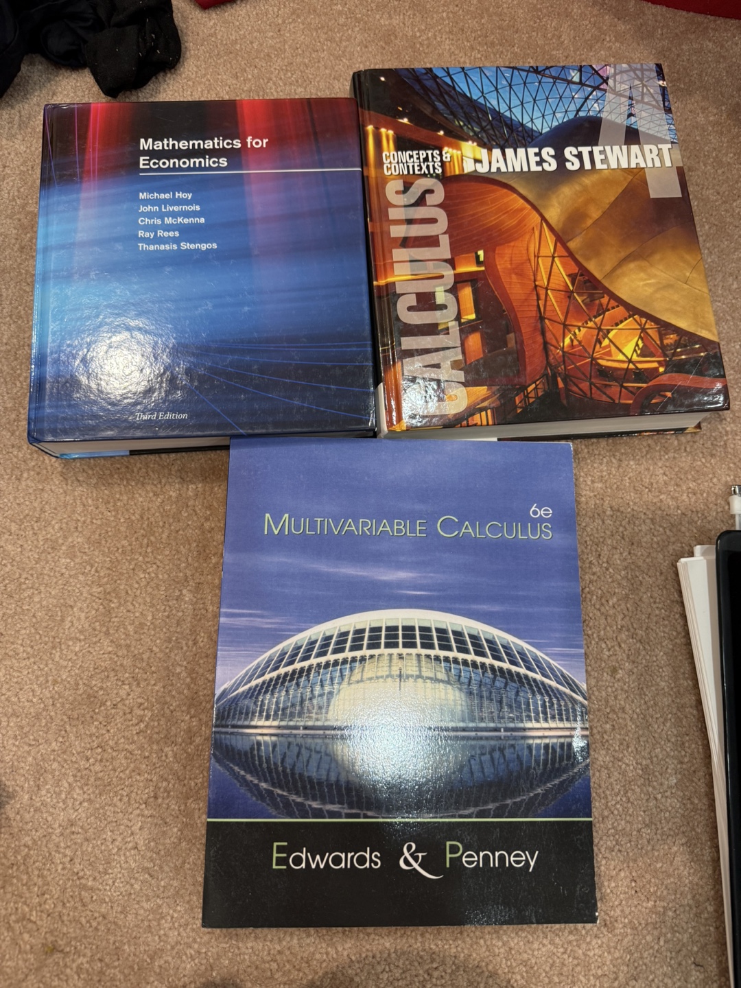 Calculus, Multivariable Calculus, Mathematics for Economics