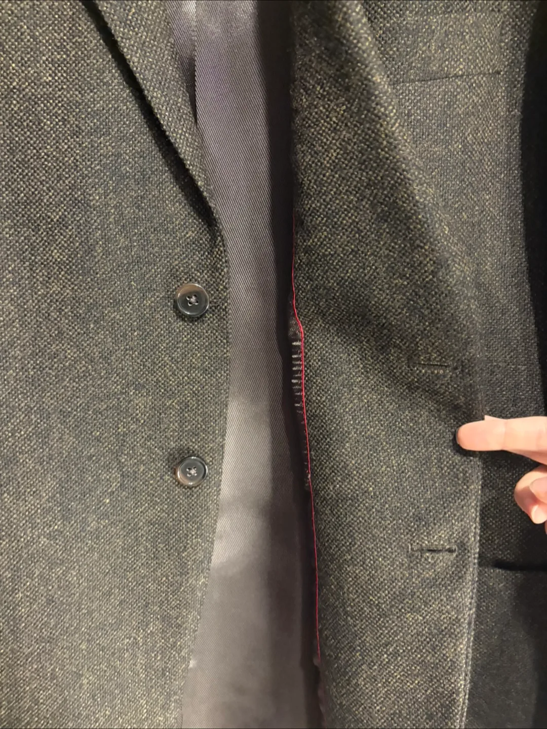 Moores AR RED Wool Blazer 44R image indicator(4)