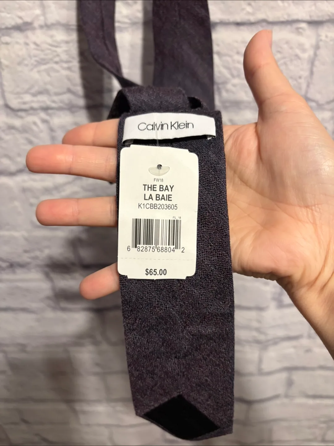 New Calvin Klein Silk Tie image indicator(3)