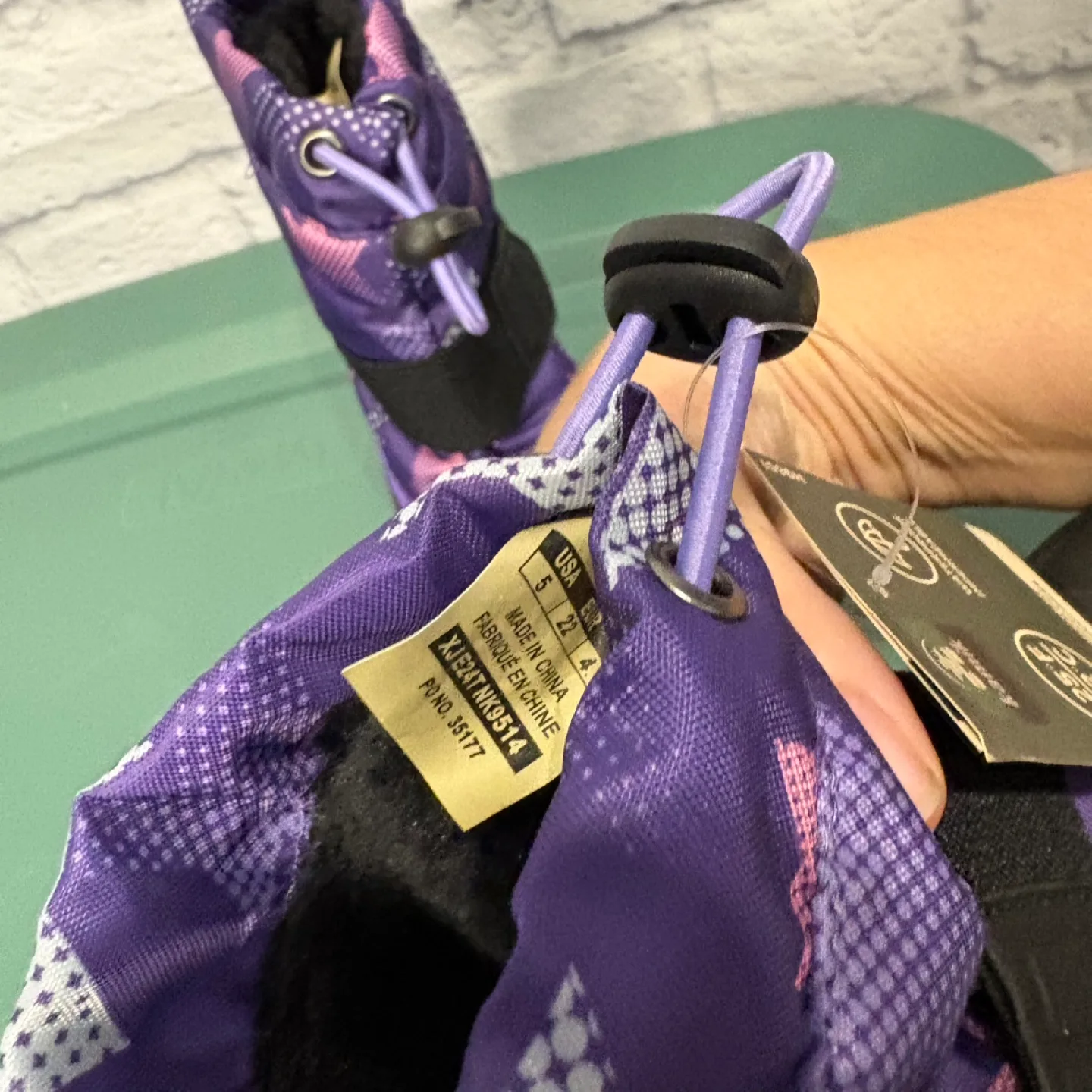 New Kamik Purple Snow Boots - Size 5 (Toddler) image indicator(5)