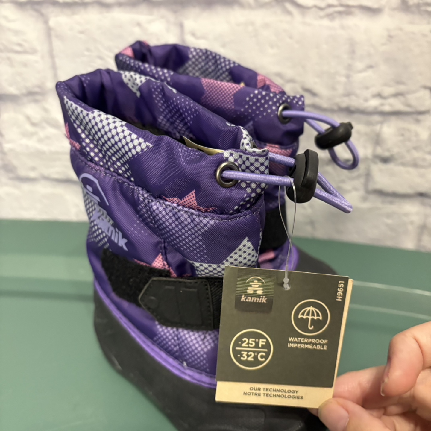 New Kamik Purple Snow Boots - Size 5 (Toddler) - photo 2