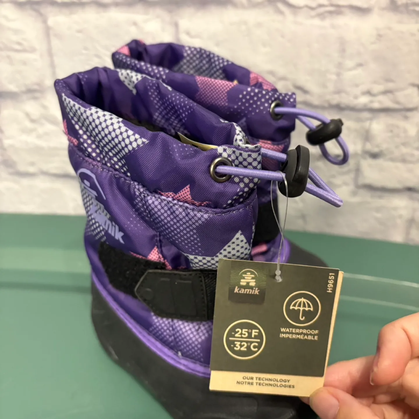 New Kamik Purple Snow Boots - Size 5 (Toddler) image indicator(2)