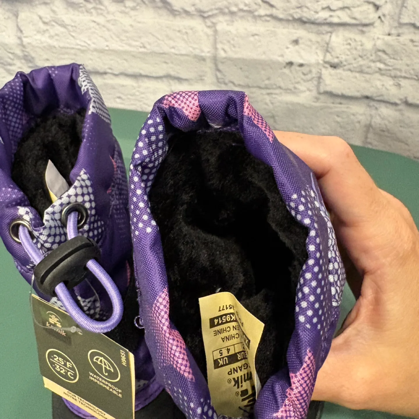 New Kamik Purple Snow Boots - Size 5 (Toddler) image indicator(4)