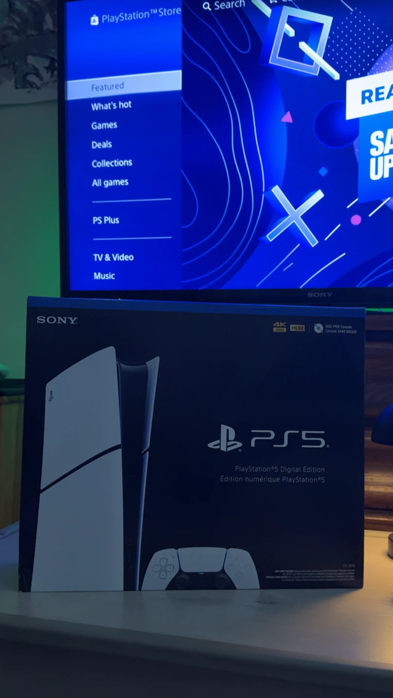 New Sony PlayStation 5 Digital Edition - photo 2