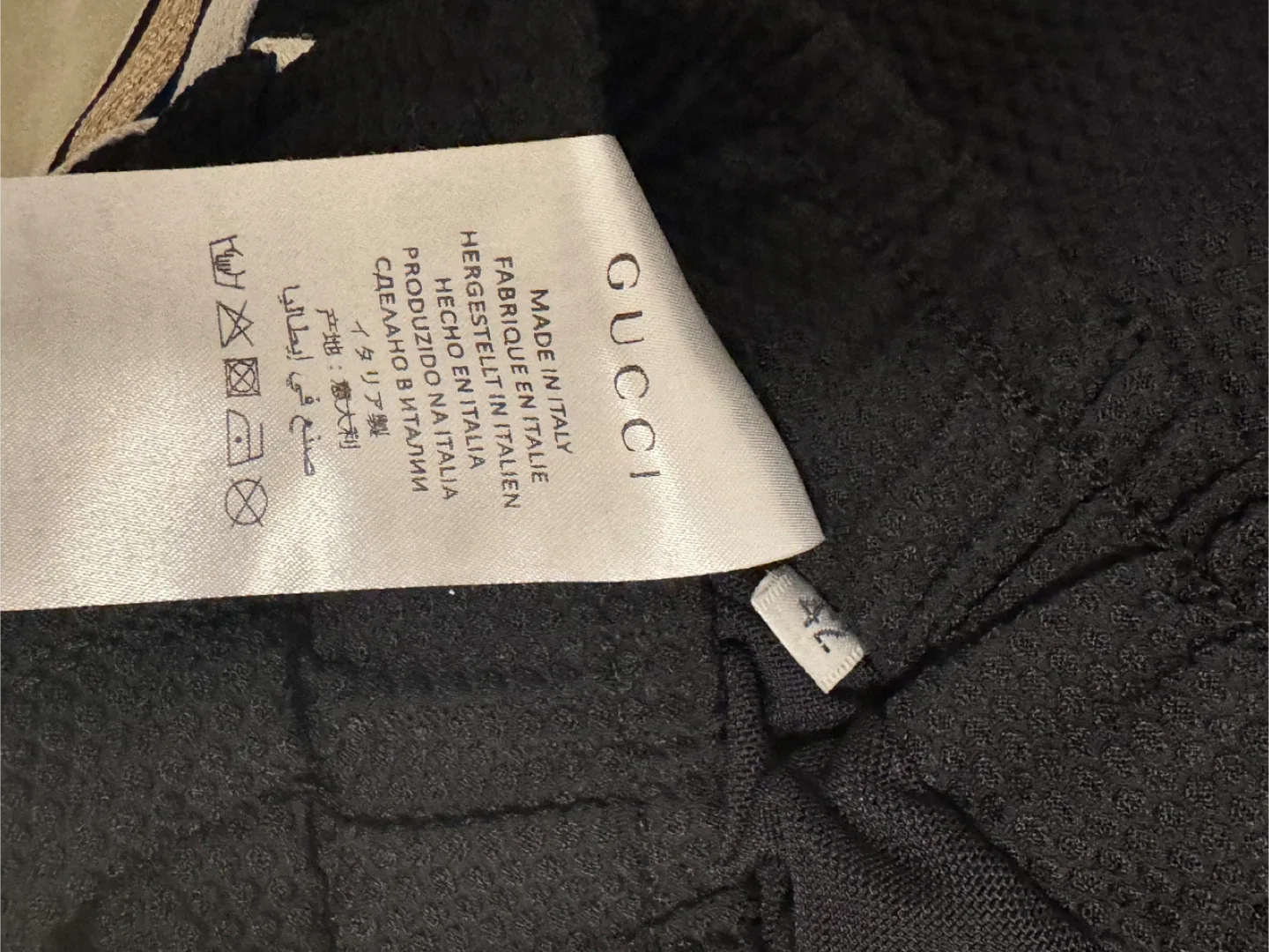 Gucci Black Track Pants - L image indicator(3)