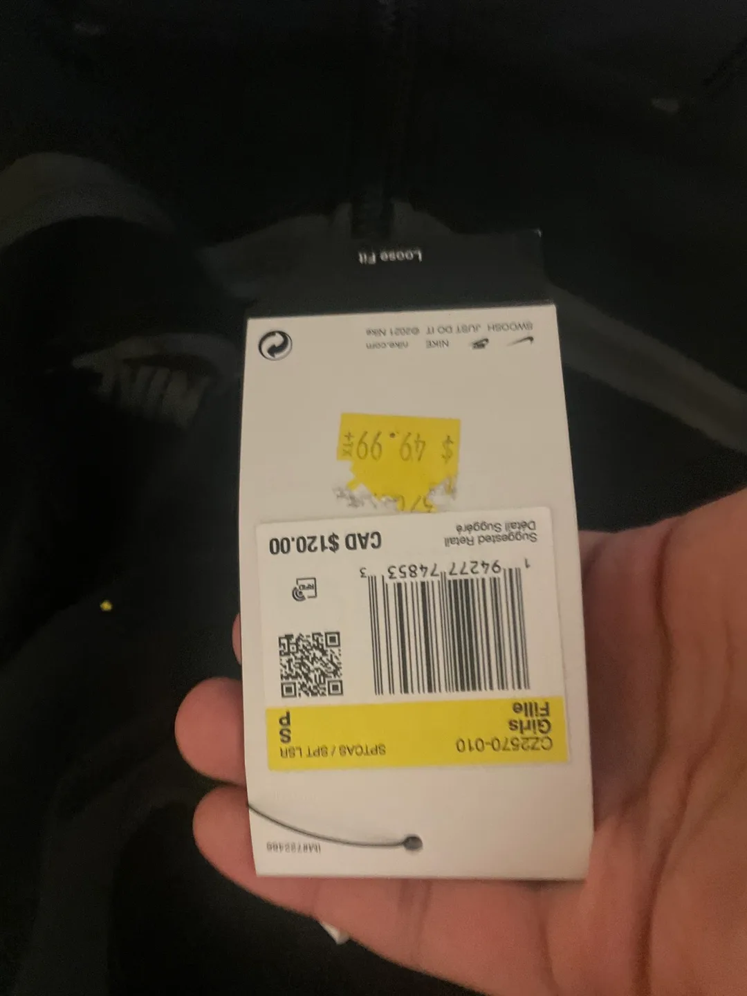 Nike Girls' Fleece Hoodie - image indicator(2)