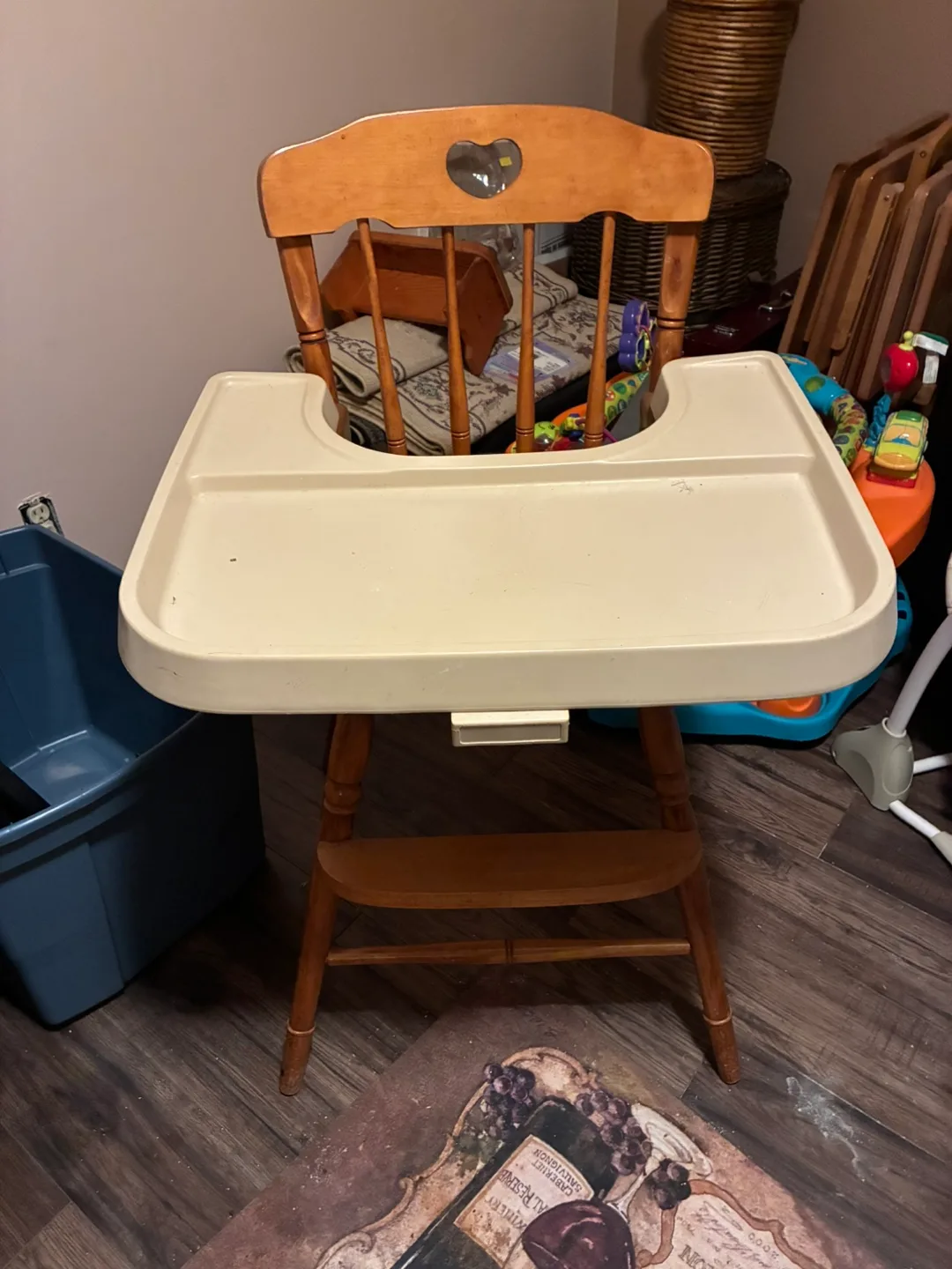 Wooden High Chair thumbnail