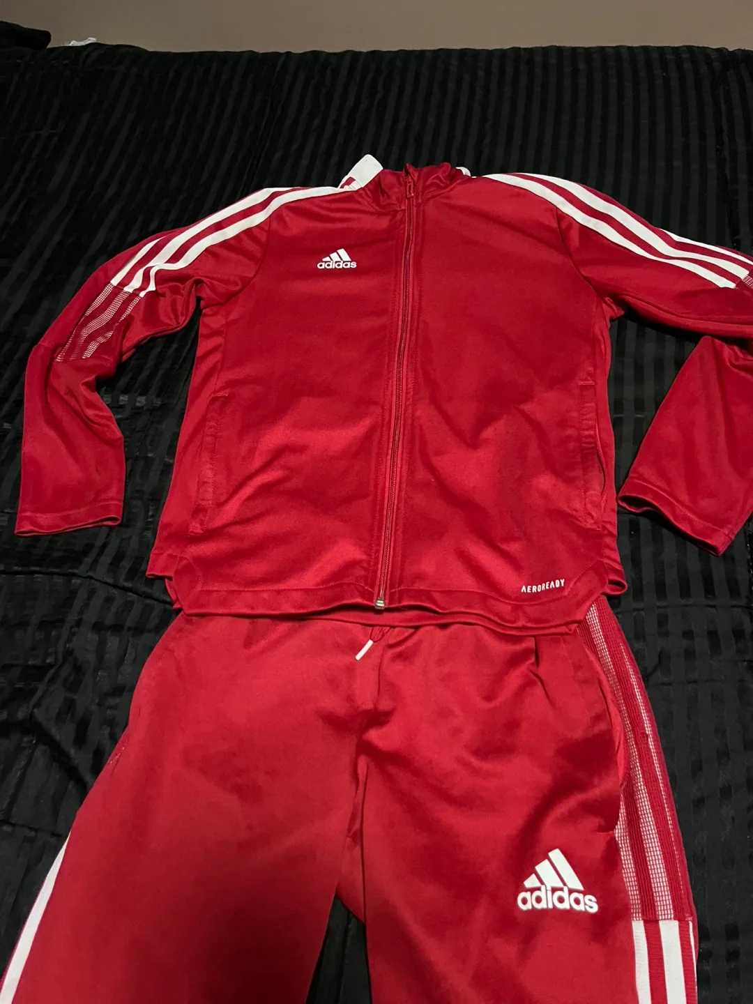 Adidas Red Tracksuit thumbnail