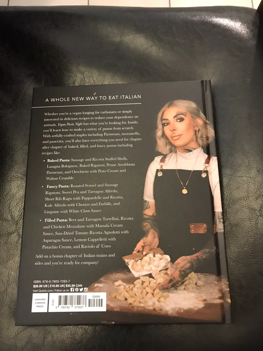 Vegan Pasta Night Cookbook by Brianna Claxton image indicator(2)