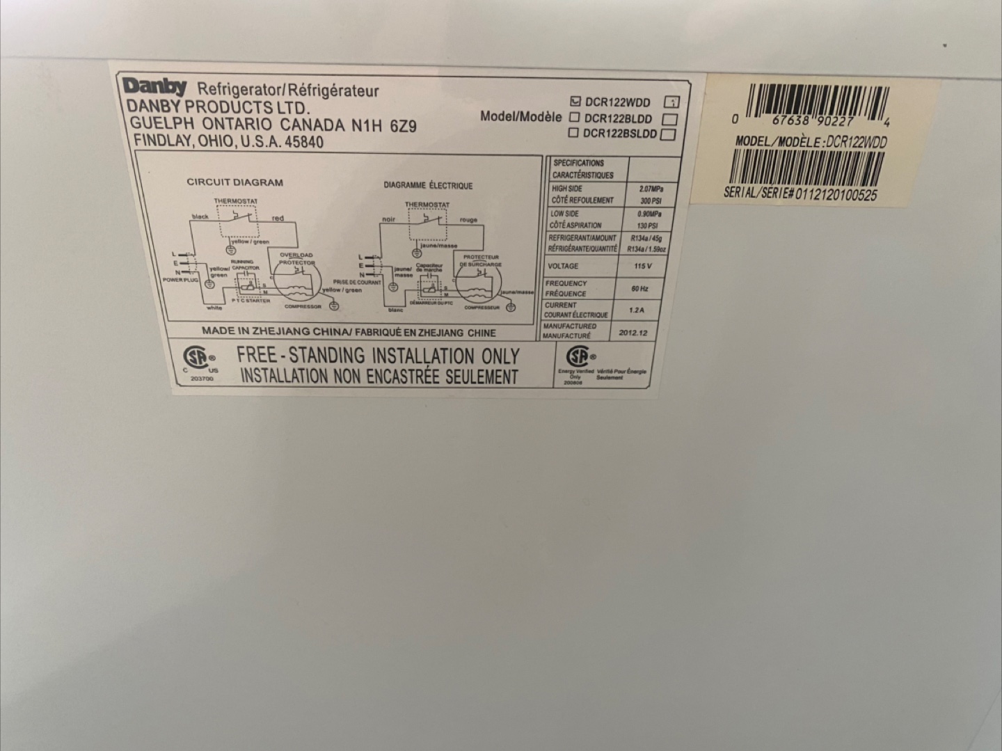 Danby Designer 4.3 cu. ft. Compact Refrigerator - photo 4