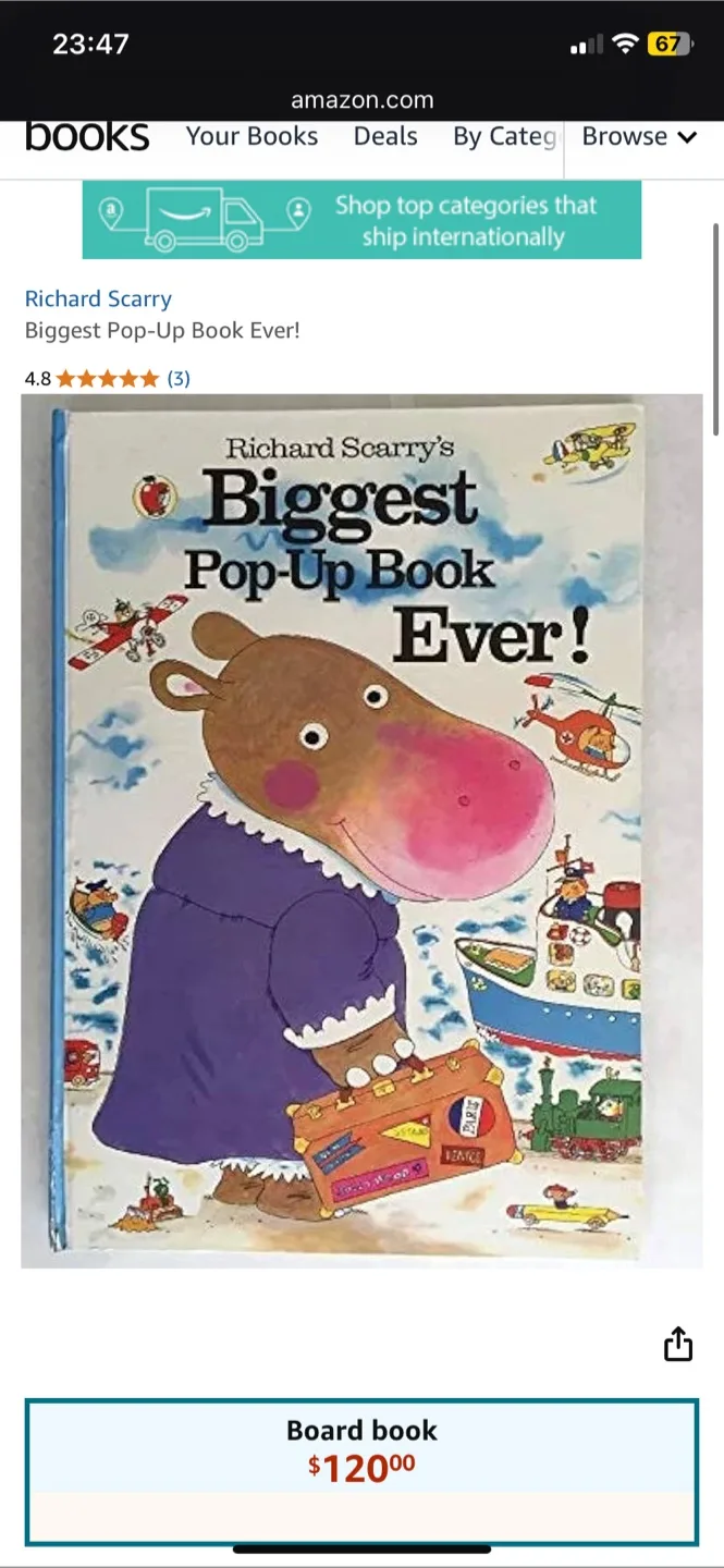 Richard Scarry's Biggest Pop-Up Book Ever! image indicator(2)