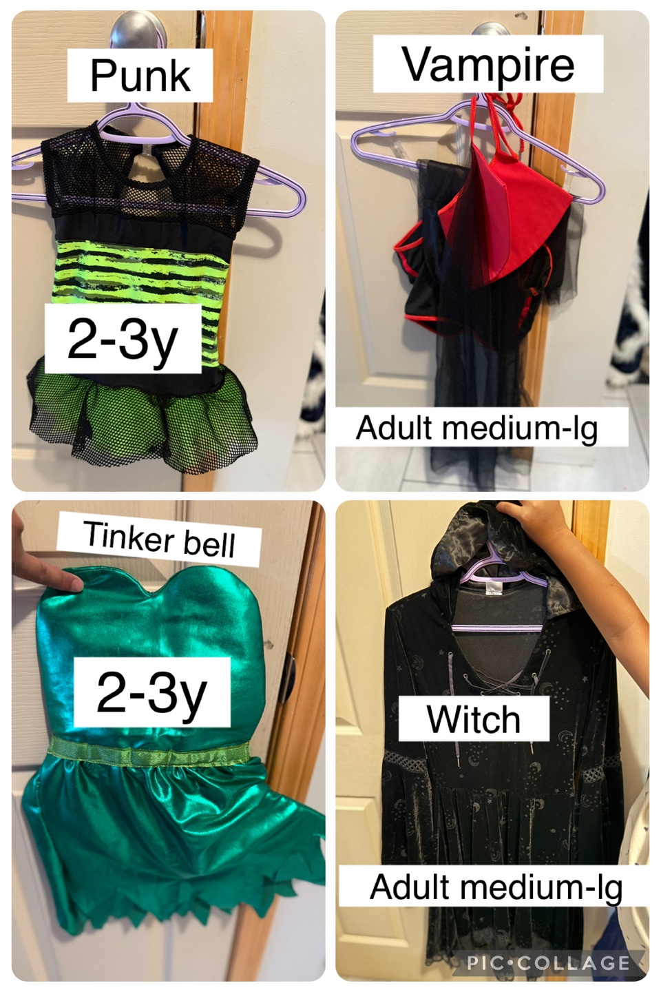 Kids & Adult Halloween Costumes - Various Sizes - photo 3