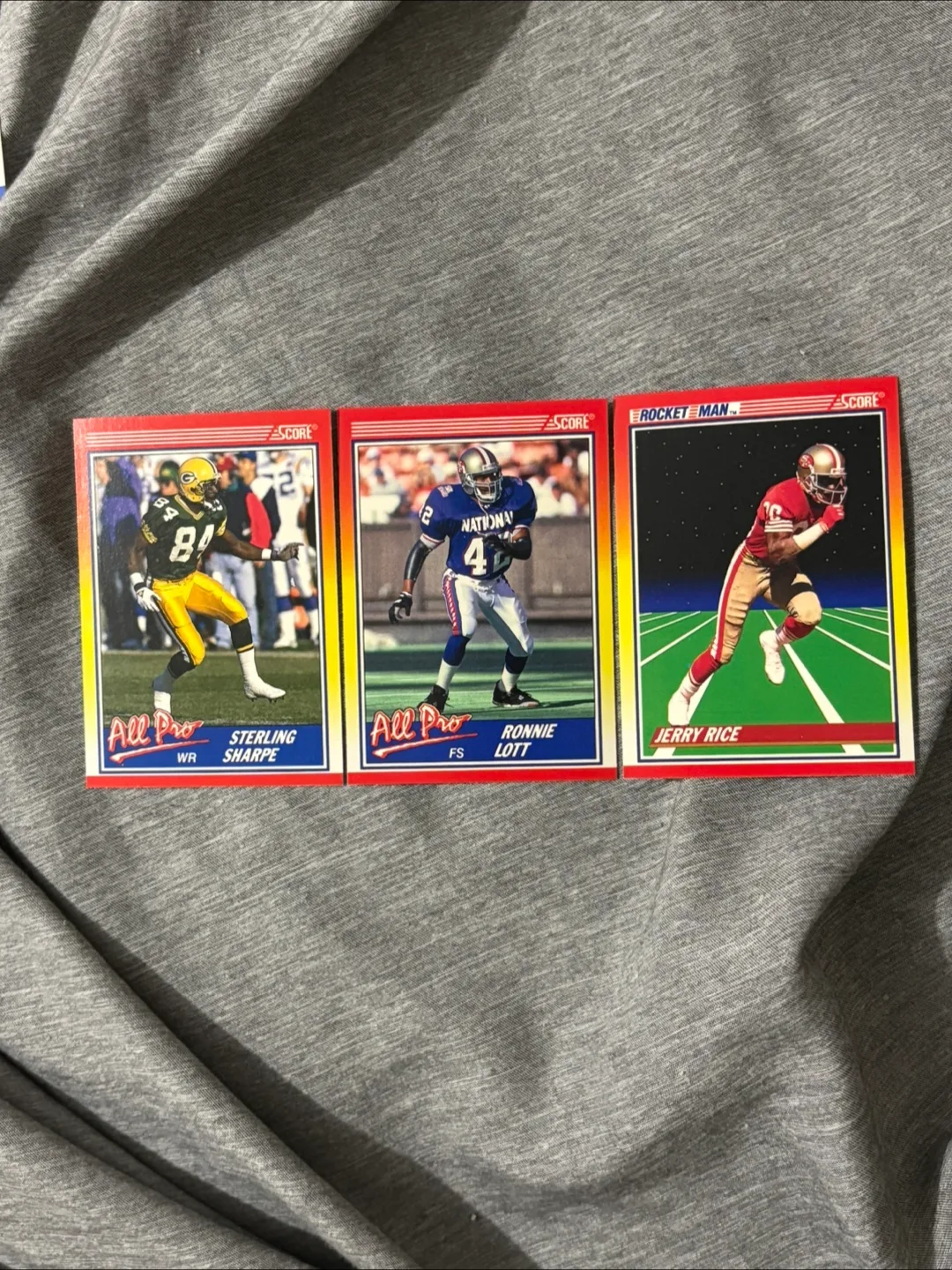 Vintage 1990 Score Football Cards thumbnail