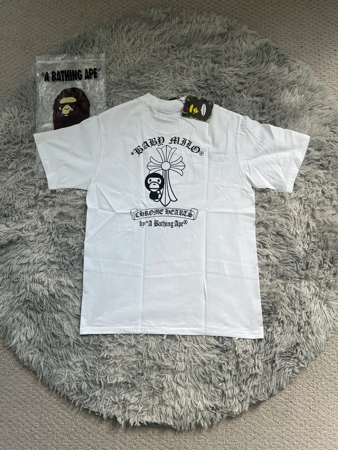 Bape x Chrome Hearts Tees image indicator(4)