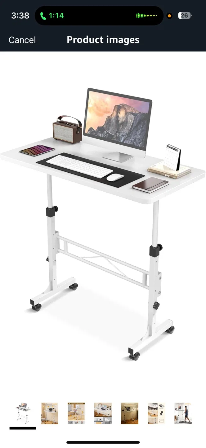 New packed Adjustable Height Standing Desk image indicator(2)