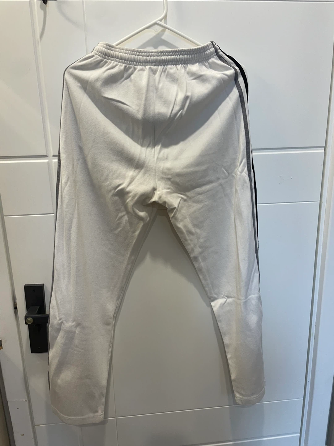 Adidas White Track Pants