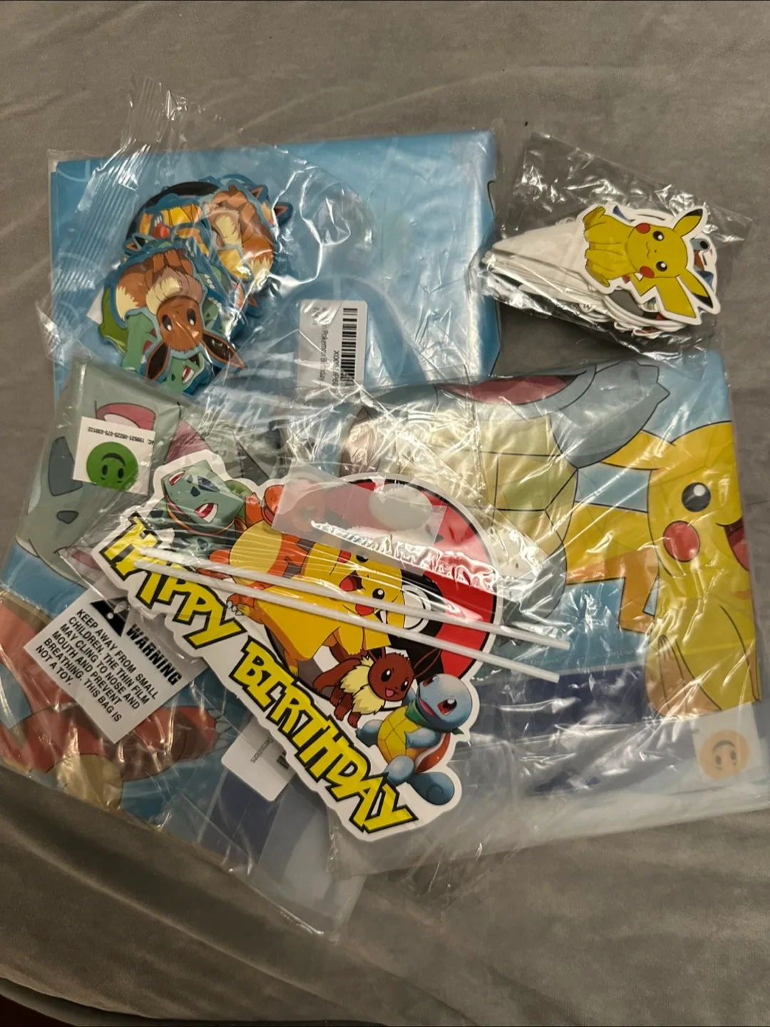 Pokemon Birthday Decorations thumbnail
