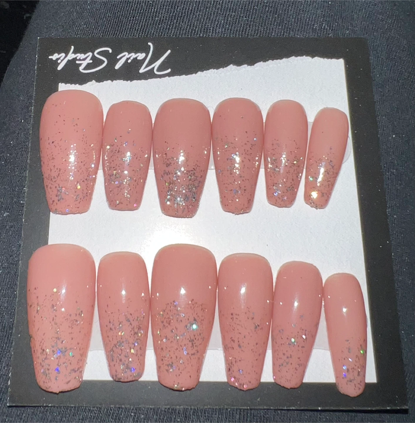 Handmade Press-On Nails - Daisy Design - photo 2