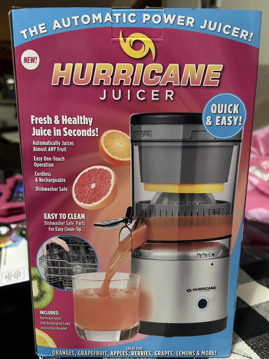 Hurricane Juicer - Automatic Power Juicer - photo 2