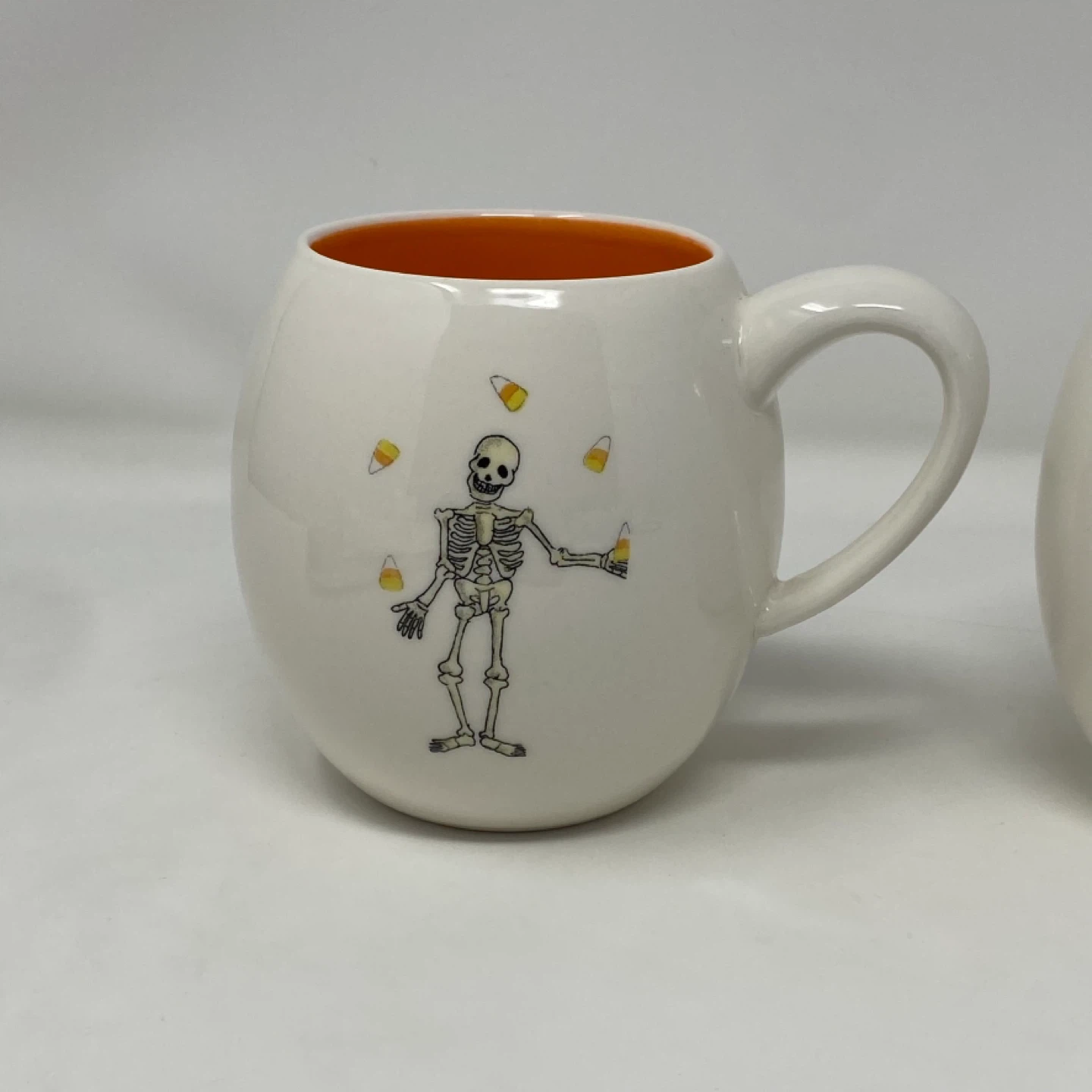Rae Dunn Halloween Mugs - Skeleton & Pumpkin - photo 2