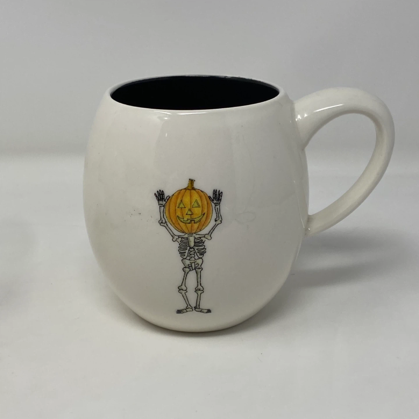 Rae Dunn Halloween Mugs - Skeleton & Pumpkin - photo 3