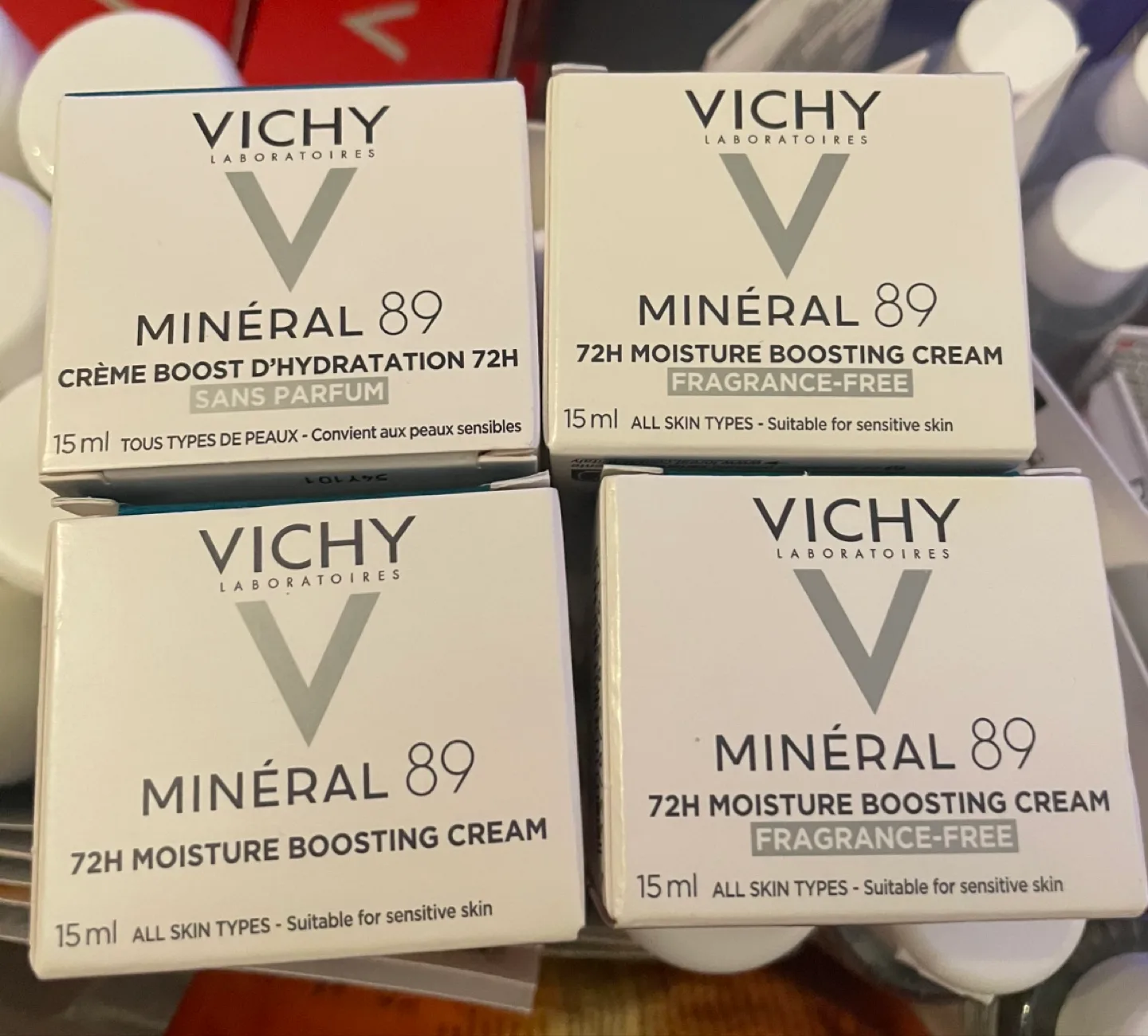 Vichy Minéral 89 Moisture Boosting Cream 60 ml (4 x 15 ml) thumbnail