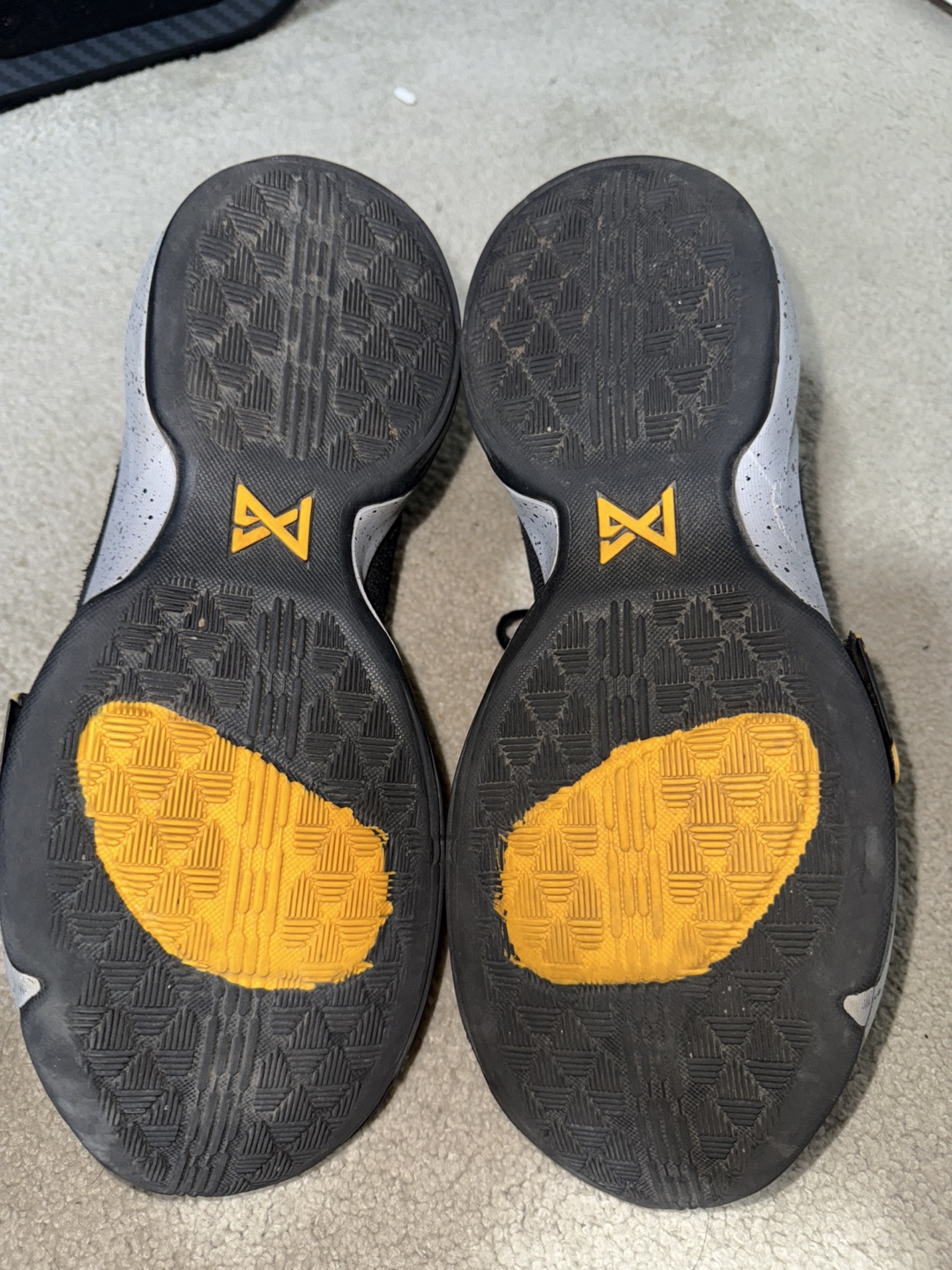 Nike PG1 Black/Gold Basketball Shoes - photo 3