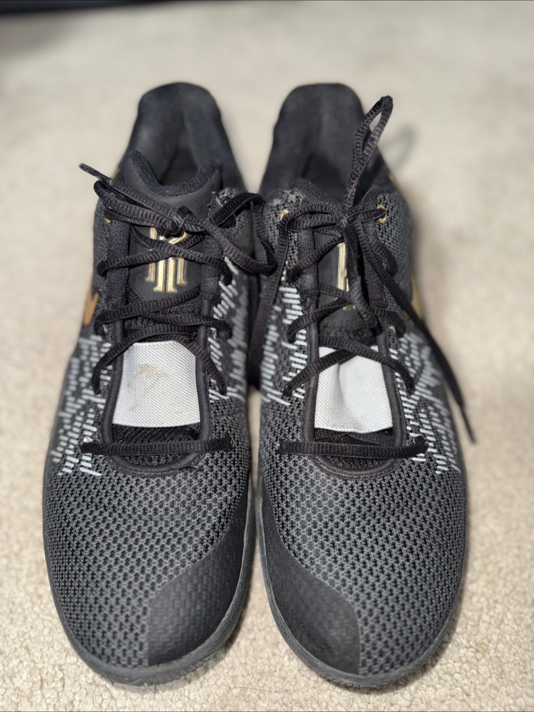 Nike Kyrie Flytrap 2 Basketball Shoes - Black/Gold - photo 4