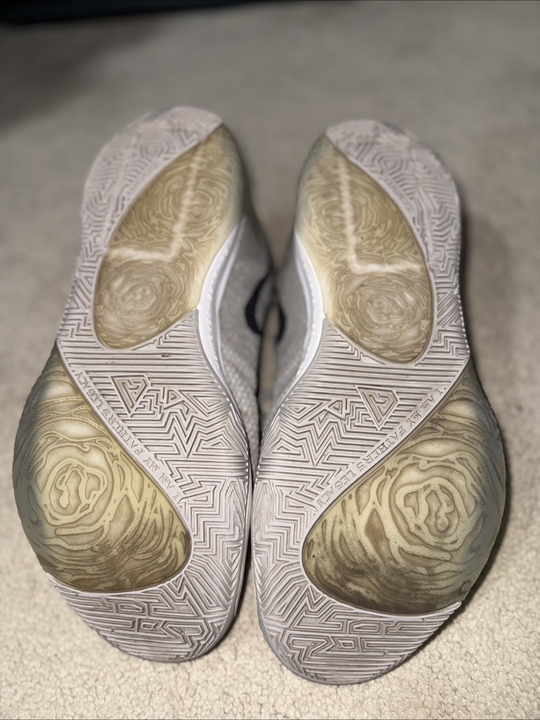 Nike Zoom Freak 1 Basketball Shoes - Grey - photo 3