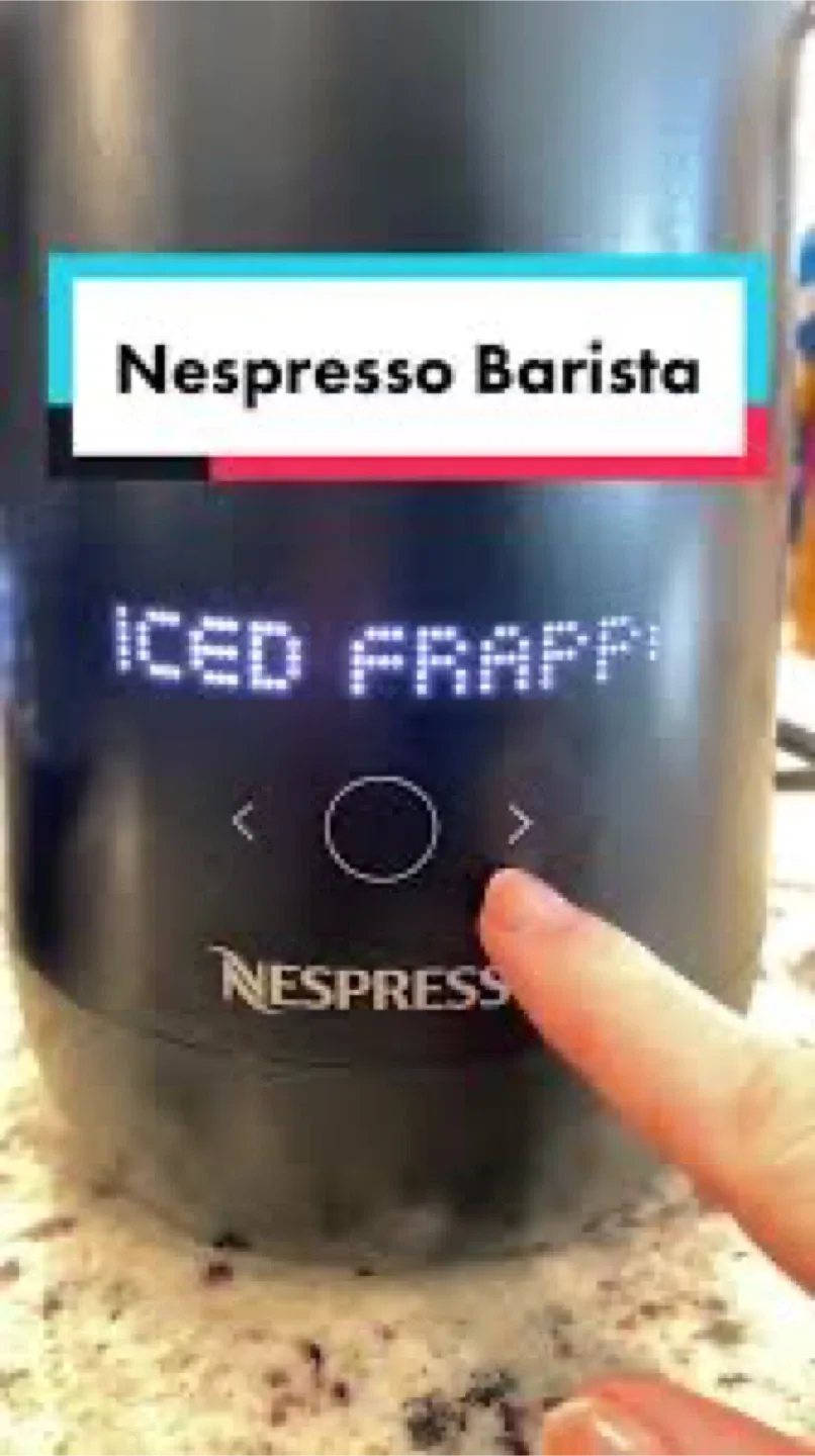 DIGITAL Nespresso Barista Milk Frother - Black thumbnail