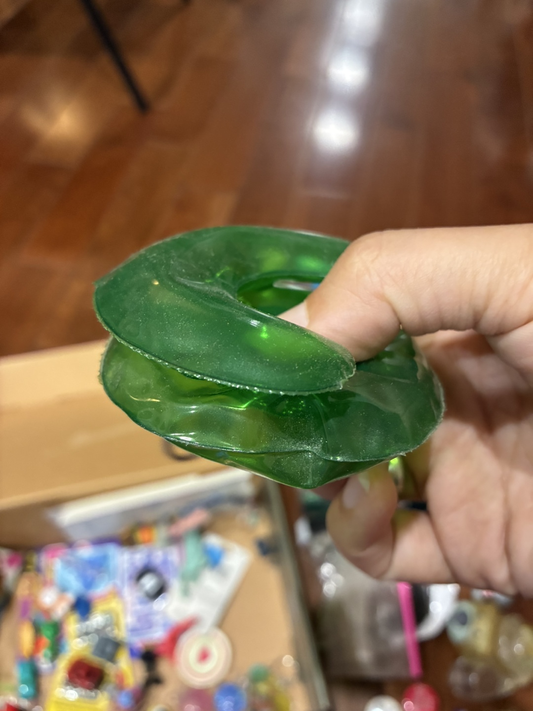 Inflatable Bubble Chair Keychain