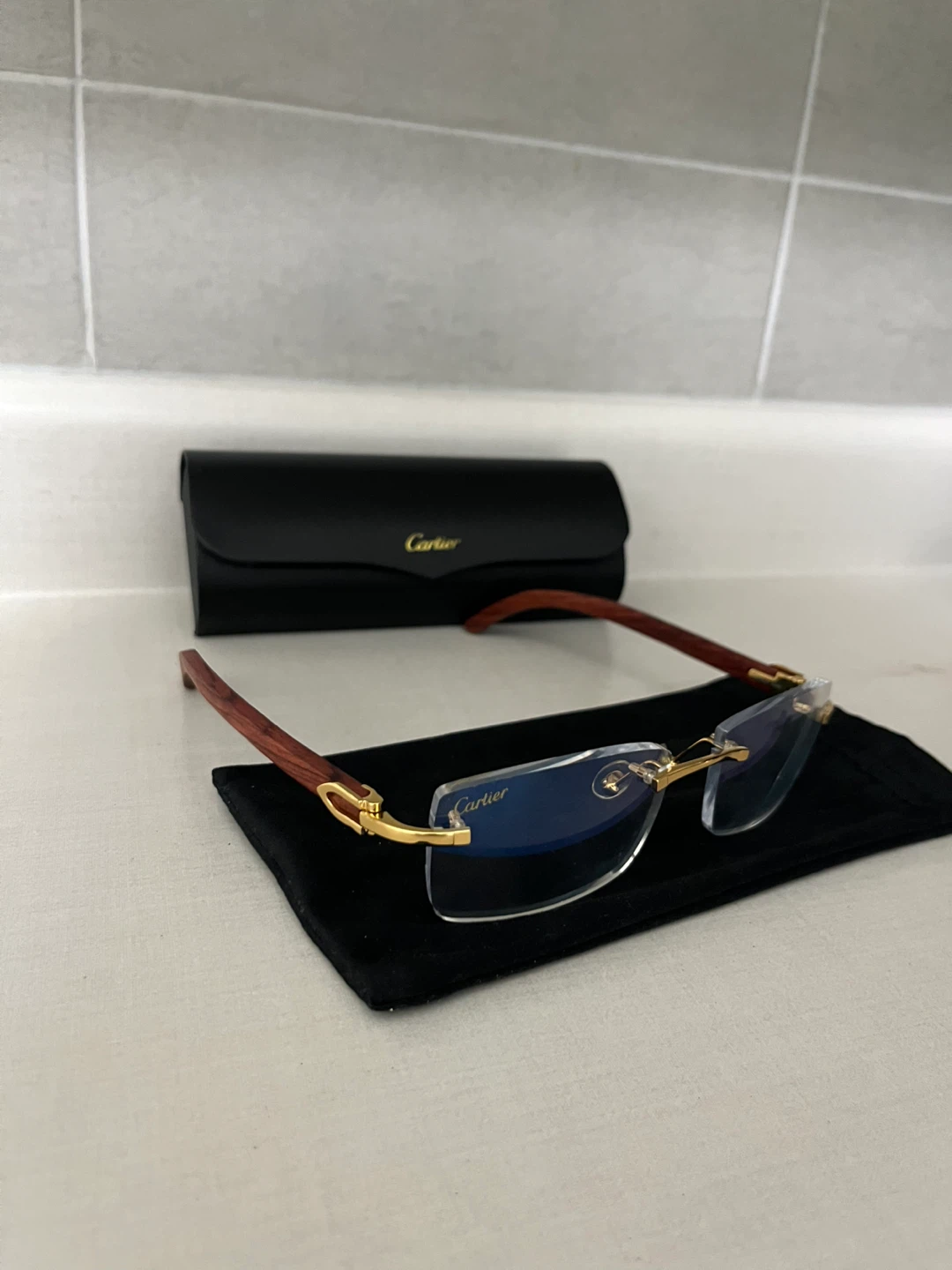 Cartier Eyeglasses with Case (UA) - photo 5