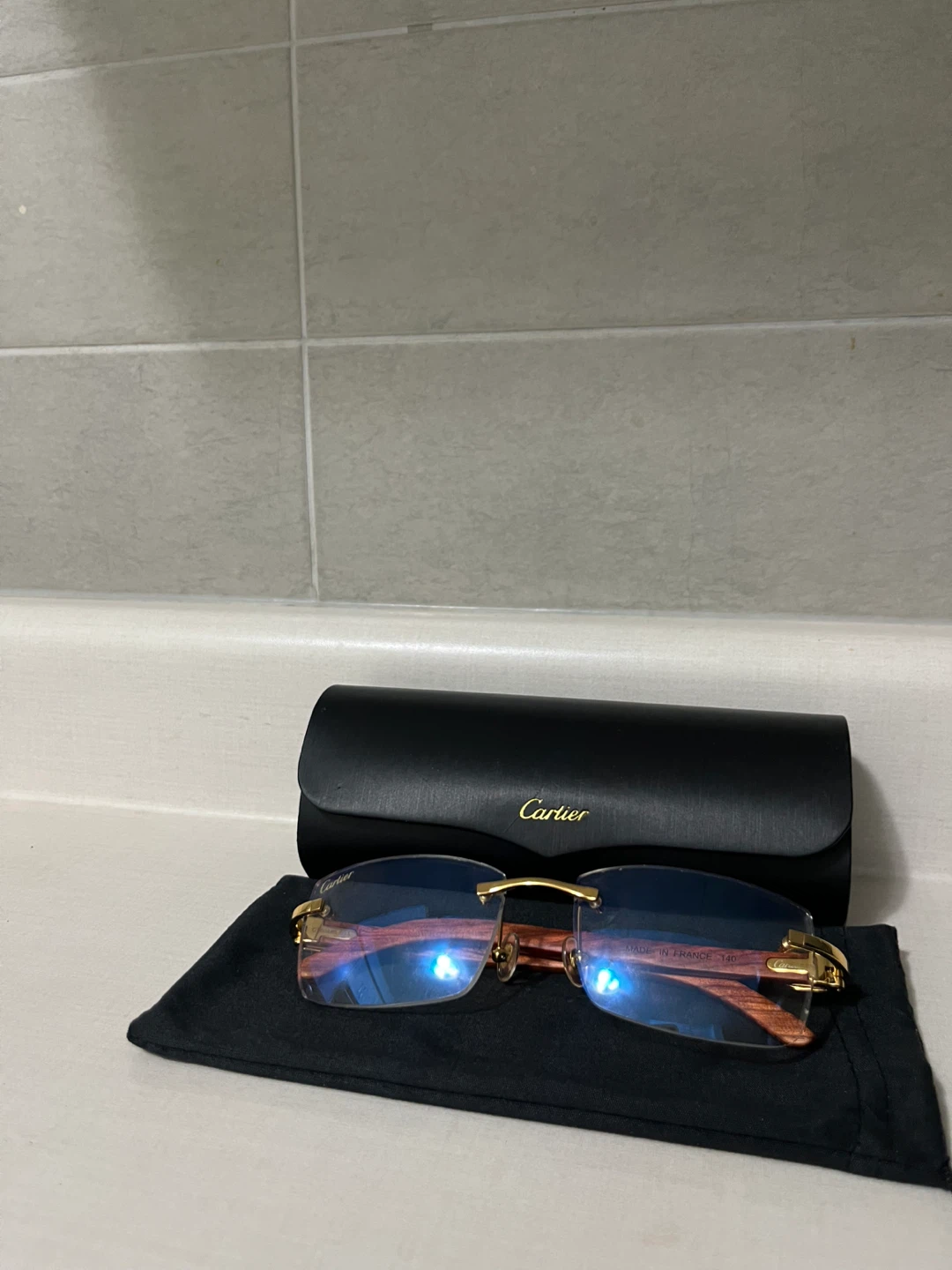 Cartier Eyeglasses with Case (UA)