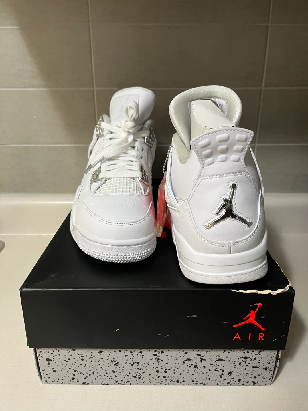 New Jordan 4 Retro Pure Money (2024) Size 9.5 - photo 2