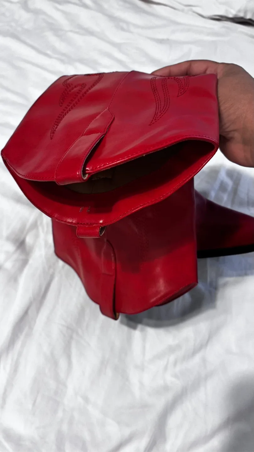 Red Cowboy Boots image indicator(3)