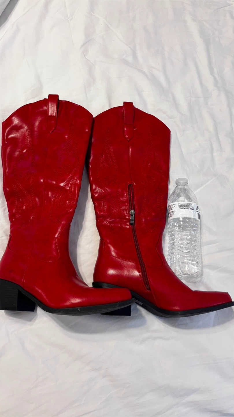 Red Cowboy Boots - photo 2
