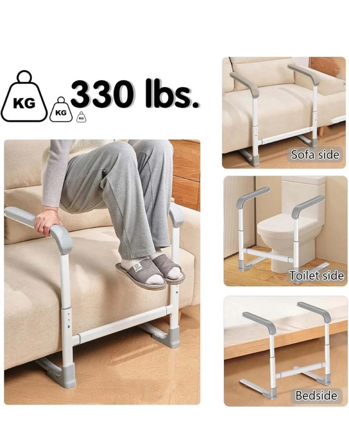 Mobility Assist Stand Grab Bar - New in Box image indicator(3)