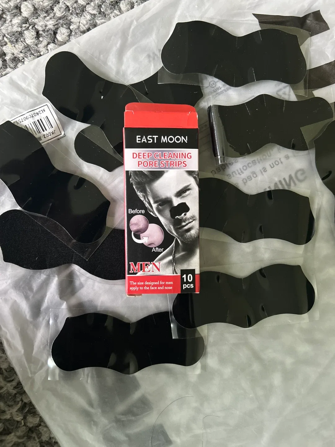 EAST MOON Deep Cleaning Pore Strips - 10 pcs image indicator(2)