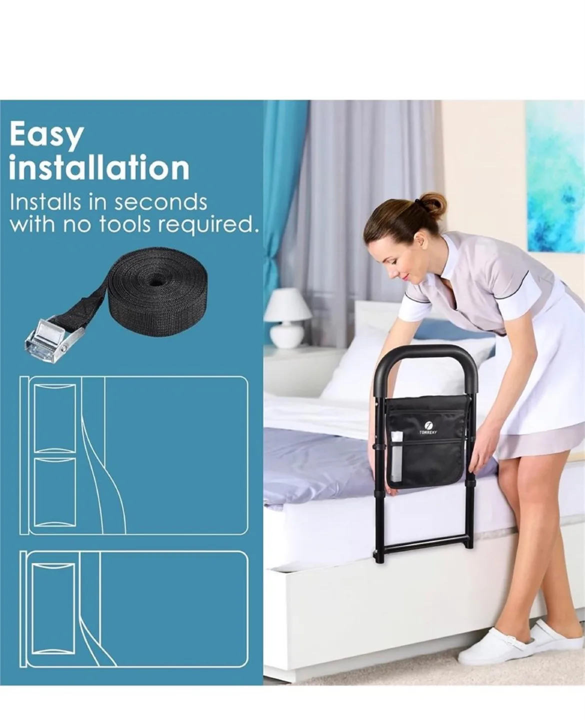 Bed Rails for Elderly Adults image indicator(3)