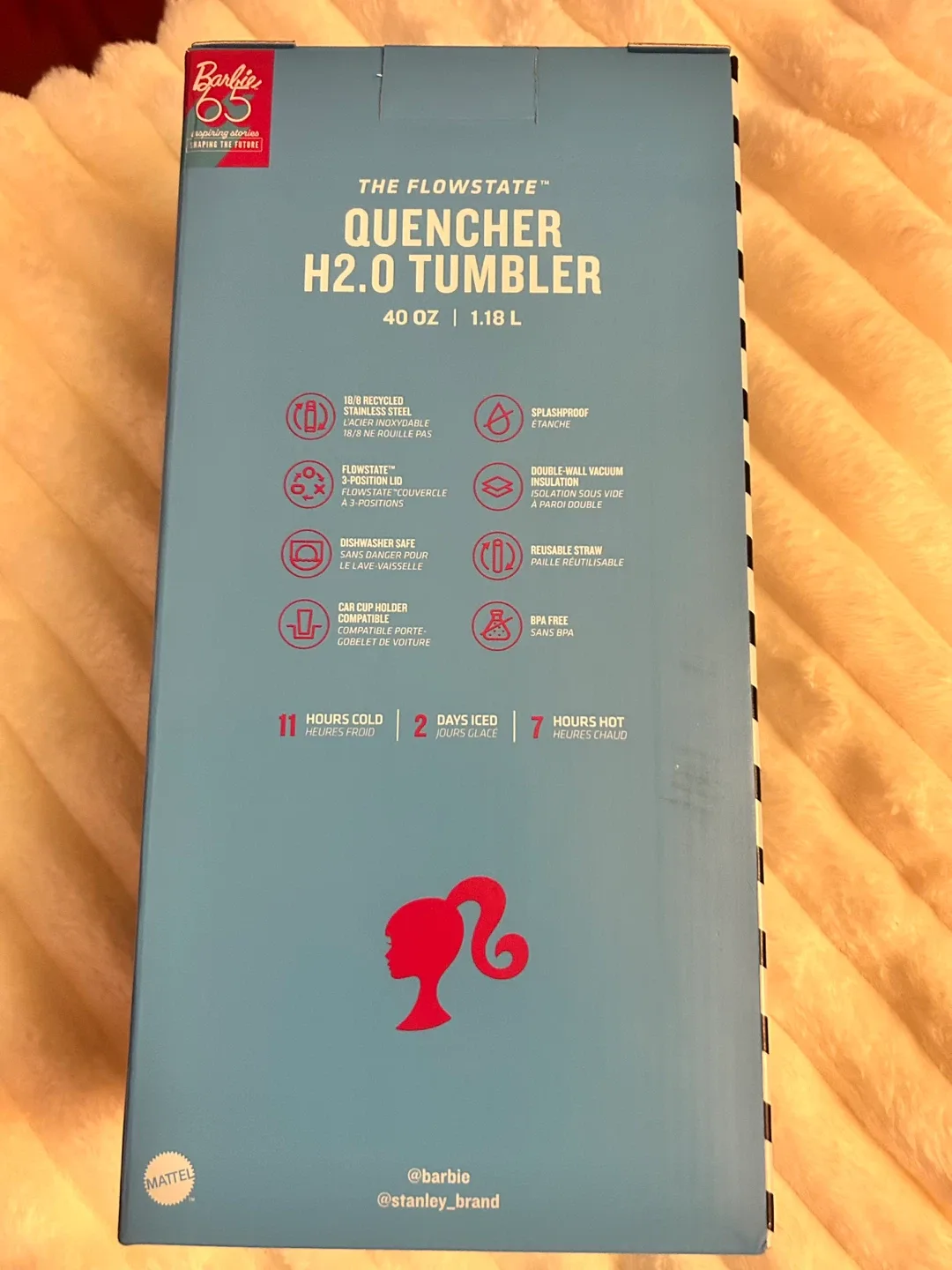 Stanley & 1959 Barbie Collab *LIMITED EDITION* Tumbler image indicator(6)