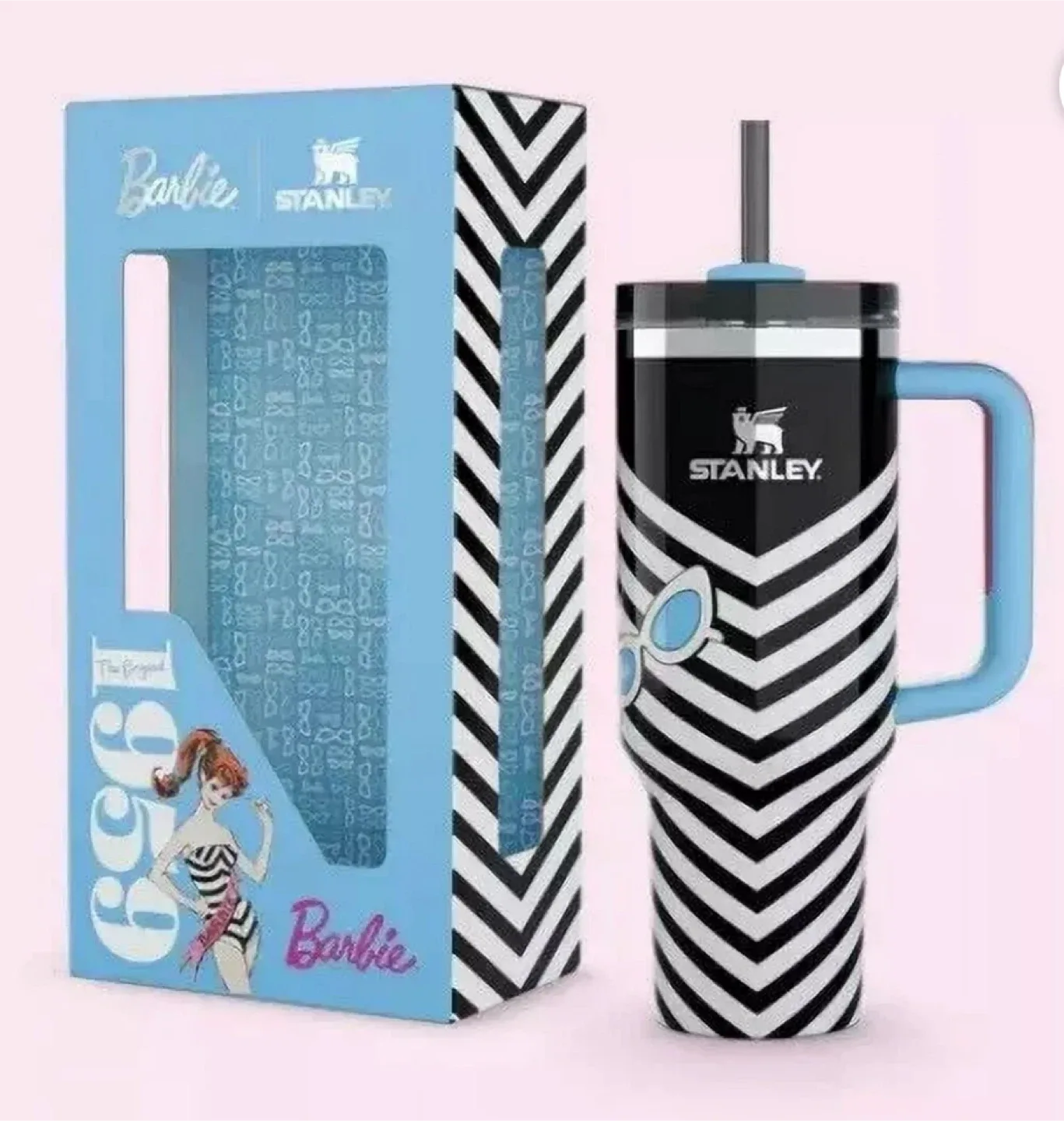 Stanley & 1959 Barbie Collab *LIMITED EDITION* Tumbler image indicator(2)