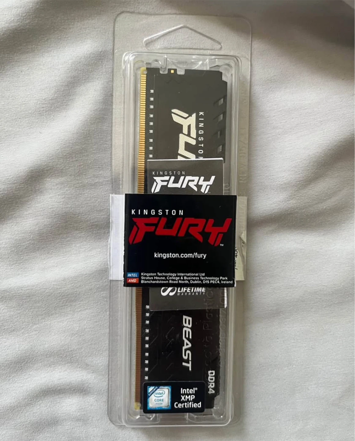 Kingston Fury Beast DDR4 RAM - New