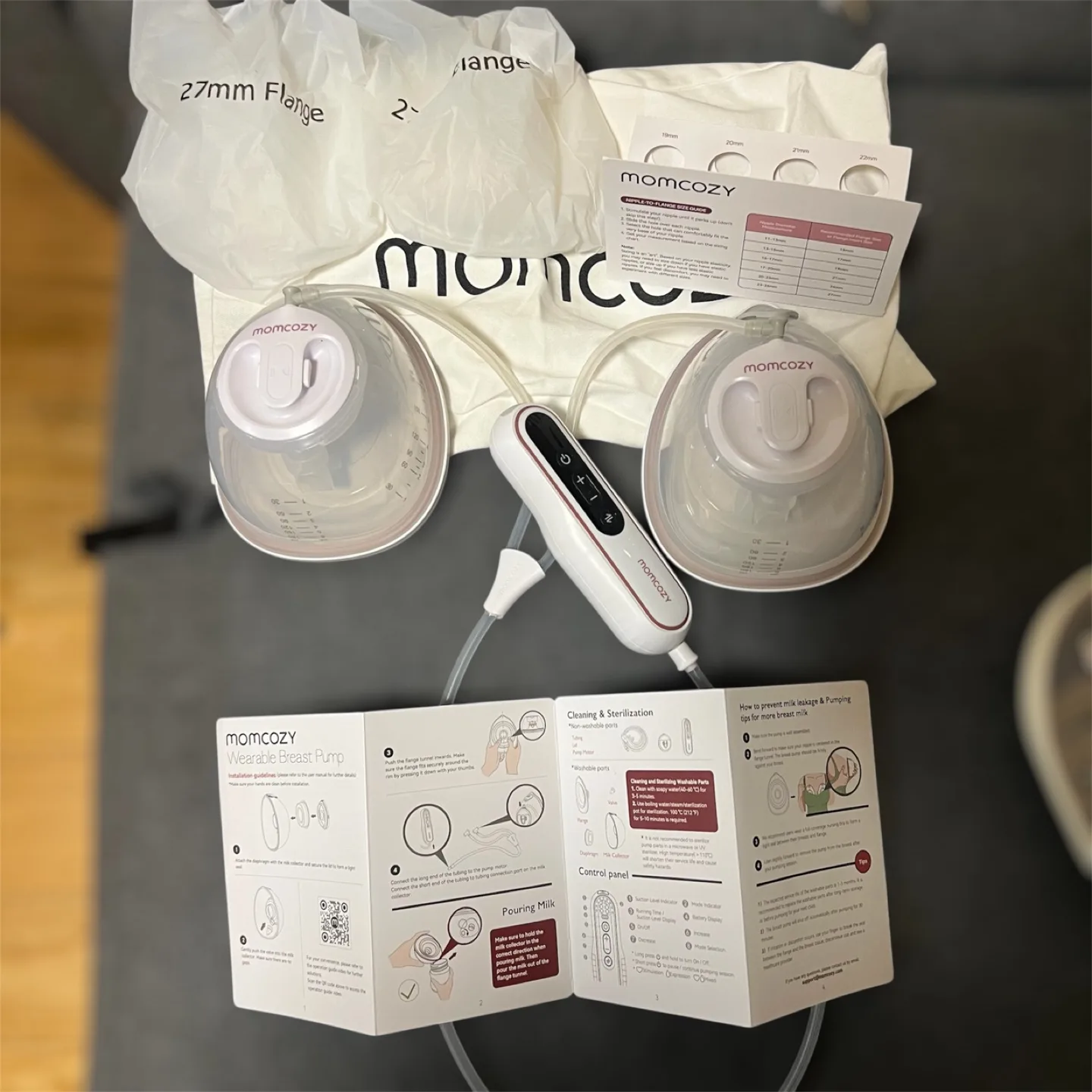 Momcozy V2 Wearable Breast Pump thumbnail