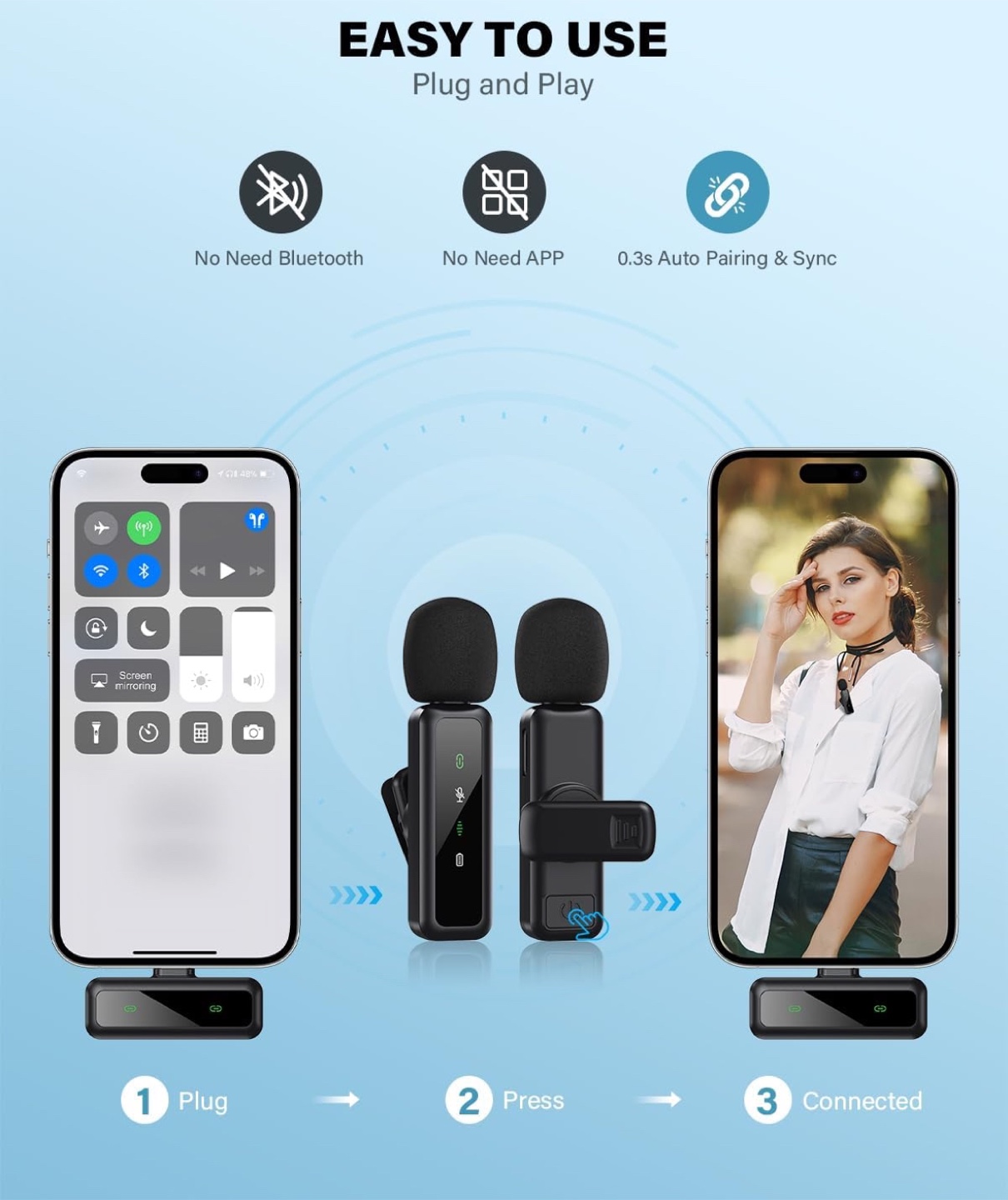 Lavalier Microphone usb type-c - photo 2