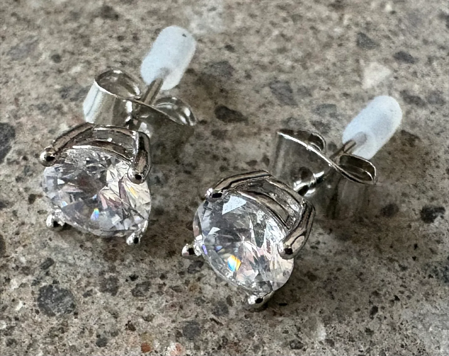 Mia Sarine Silver Plated Cubic Zirconia Earrings New image indicator(3)