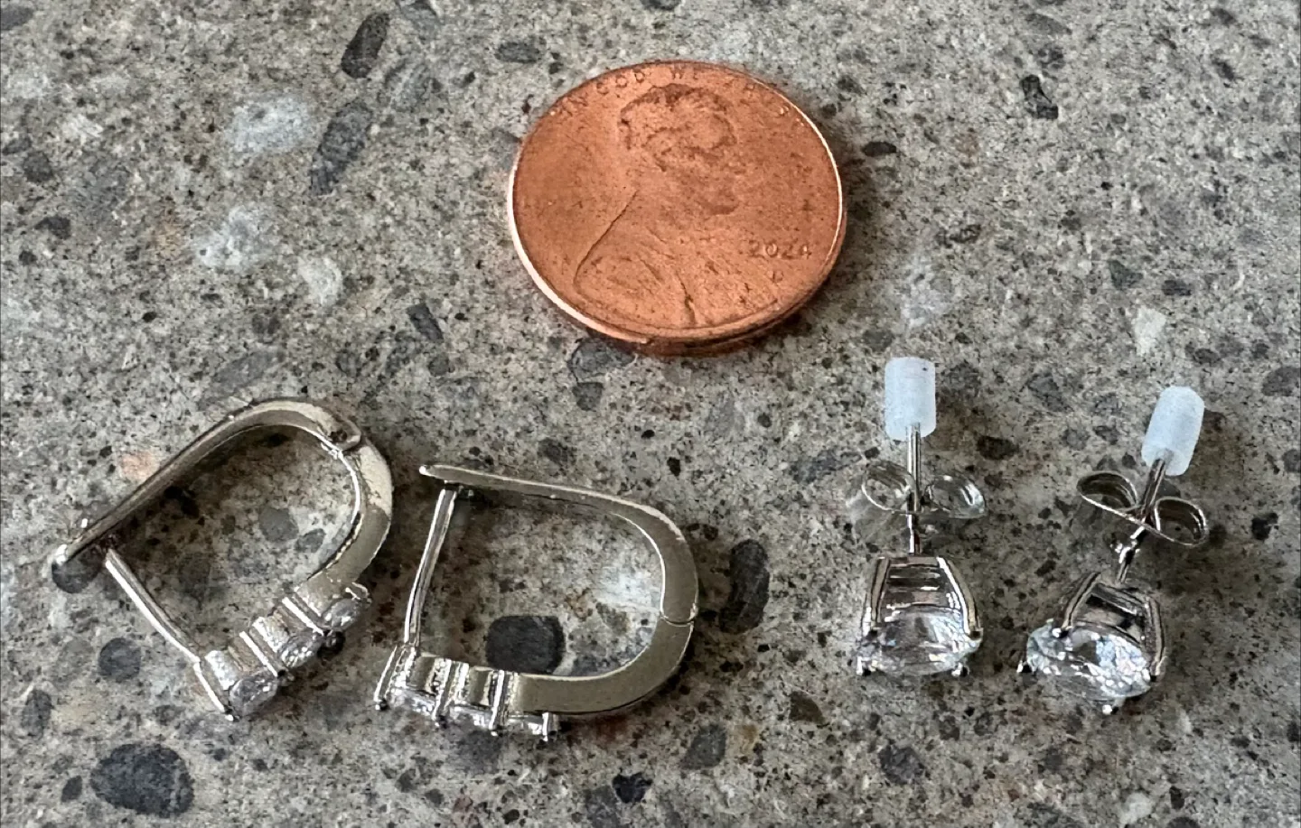 Mia Sarine Silver Plated Cubic Zirconia Earrings New image indicator(6)