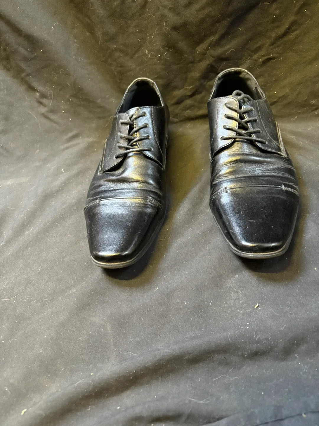 Steve Madden Black Leather Dress Shoes image indicator(2)