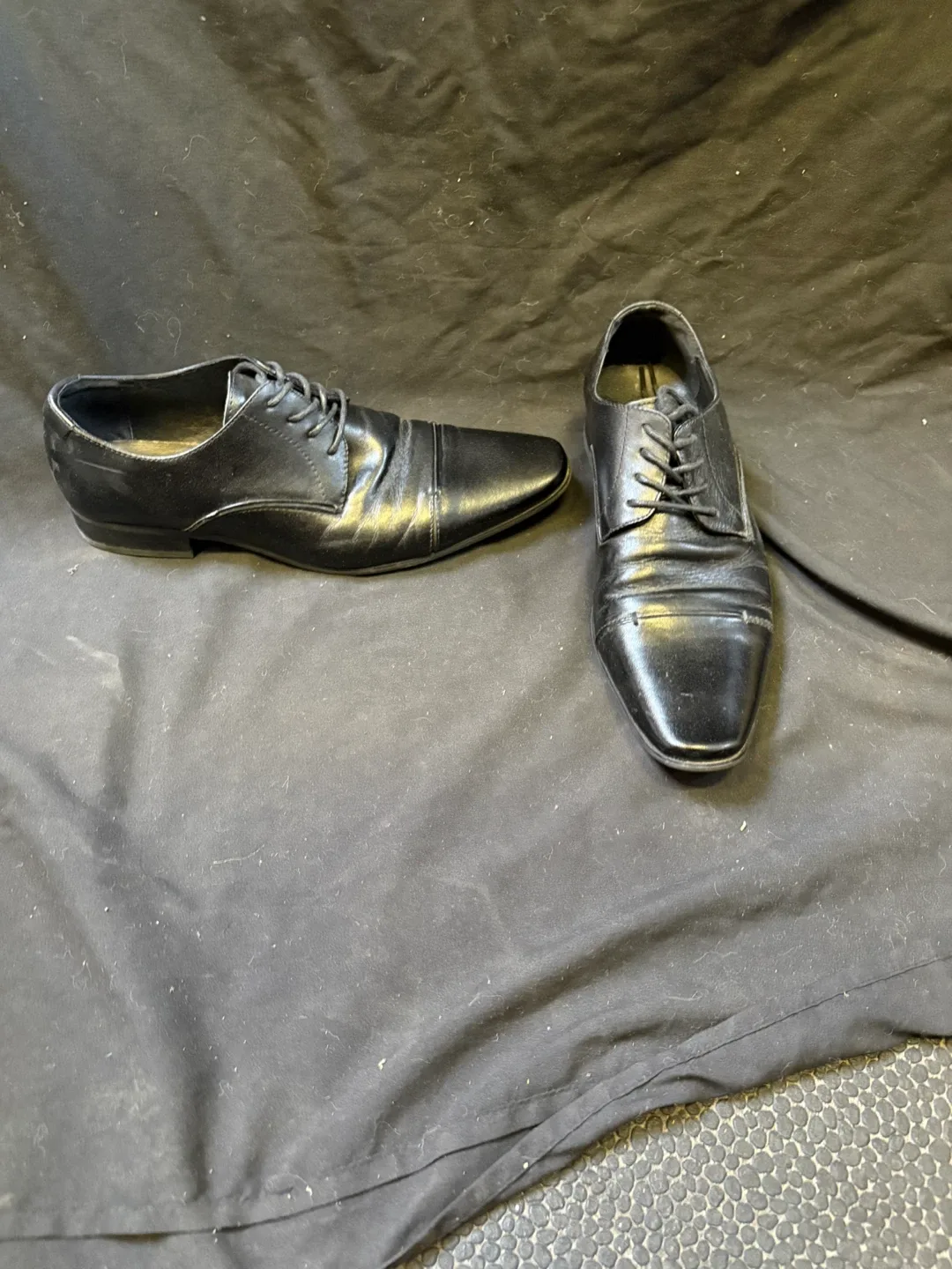 Steve Madden Black Leather Dress Shoes image indicator(4)