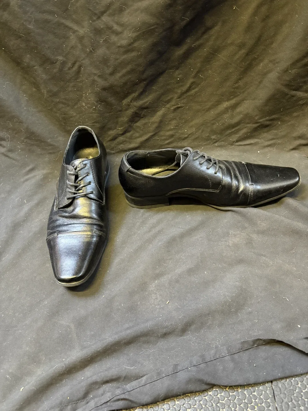 Steve Madden Black Leather Dress Shoes image indicator(3)